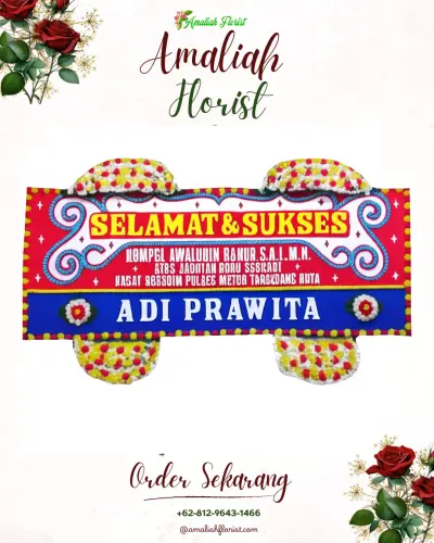 Karangan Bunga Ucapan Selamat curugbarang