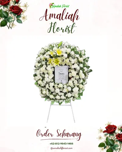 Krans Bunga Duka Cita curugbarang